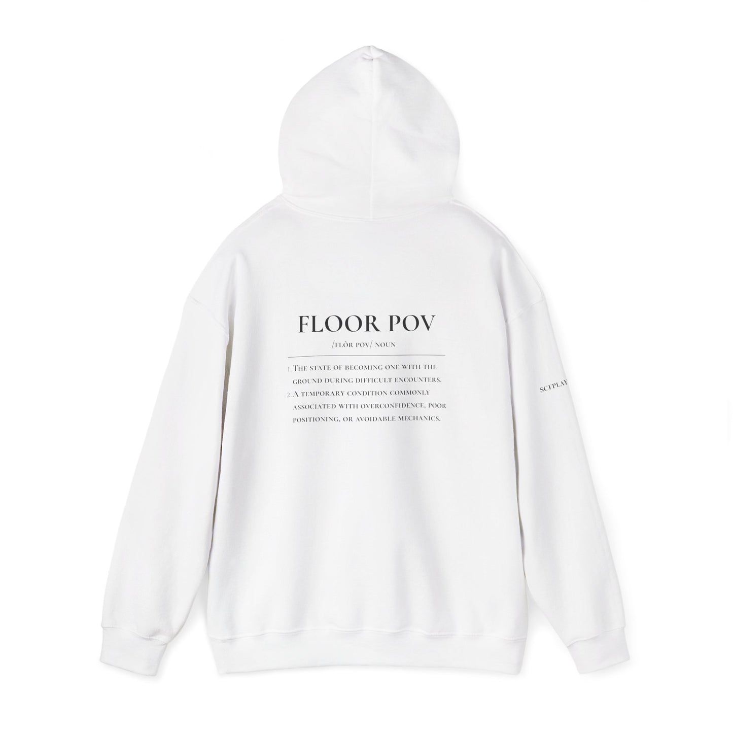Floor POV hoodie | Only Floors text graphic sweatshirt