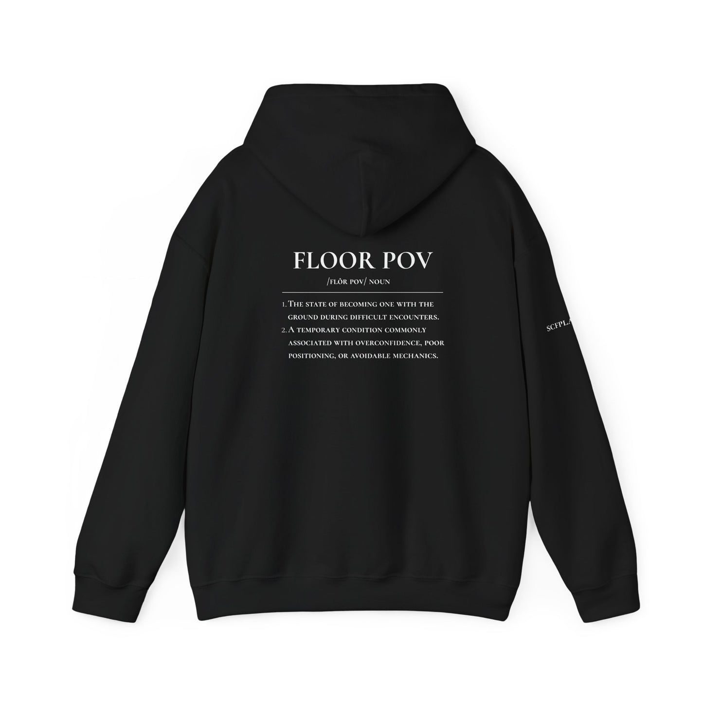 Floor POV hoodie | Only Floors text graphic sweatshirt