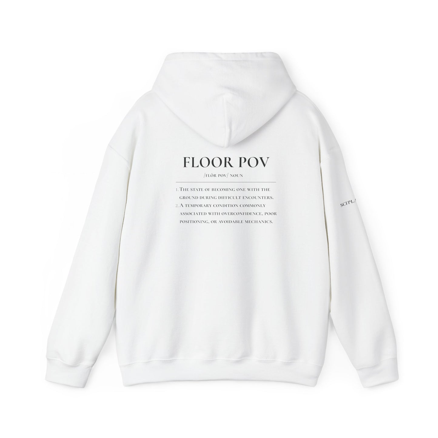 Floor POV hoodie | Only Floors text graphic sweatshirt