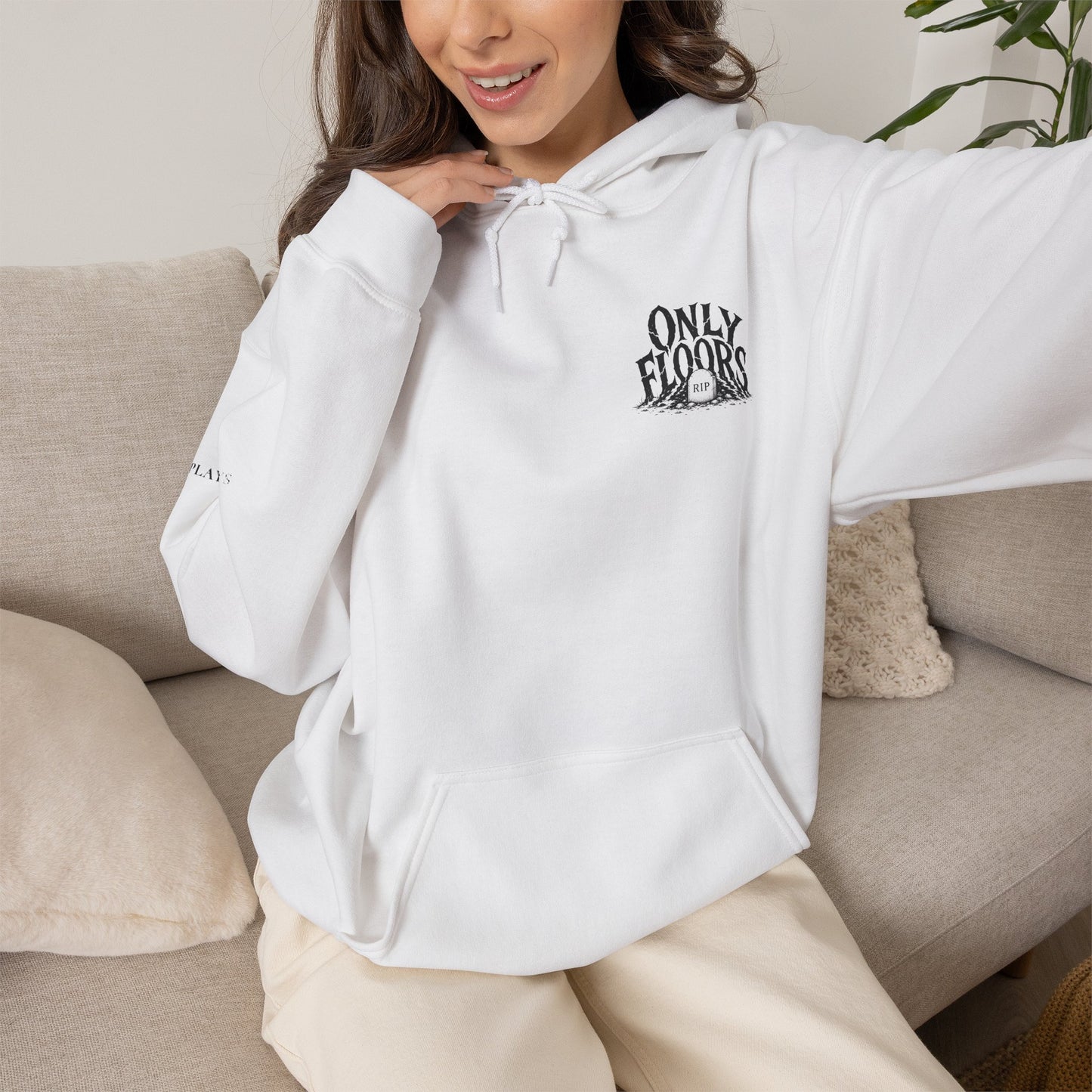 Floor POV hoodie | Only Floors text graphic sweatshirt
