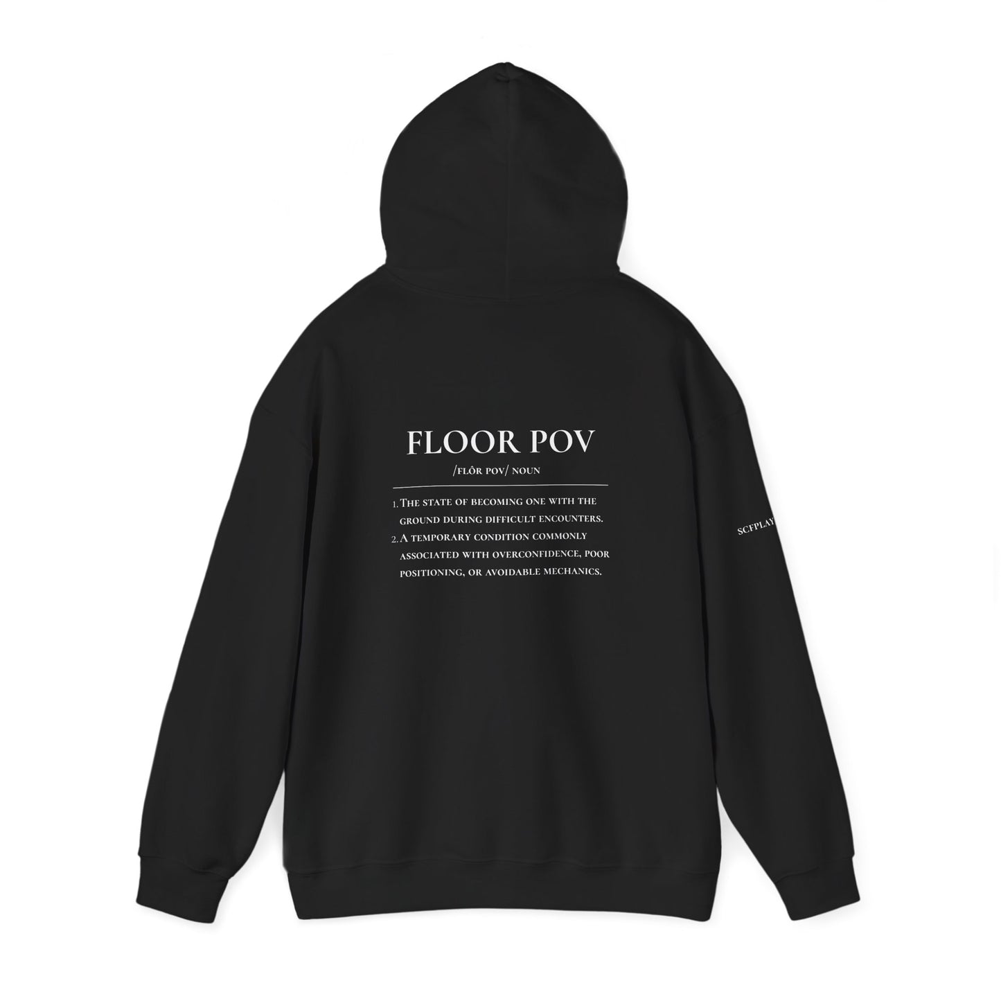 Floor POV hoodie | Only Floors text graphic sweatshirt